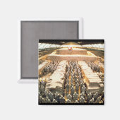 Terracotta Army, Qin Dynasty, 210 BC Magneet (Voorkant / Achterkant)