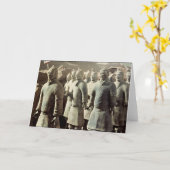 Terracotta Army, Qin Dynasty, 210 voor Christus; k Kaart (Gele Bloem)
