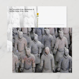 Terracotta Army, Xi'an, China - Briefkaart