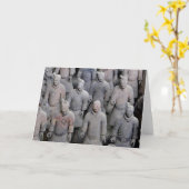 Terracotta Army, Xi'an, China - Kaart (Gele Bloem)