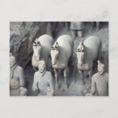 Terracotta Army, Xian, China, Postcard Briefkaart (Voorkant)