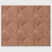 Terracotta Arrows Boho Cadeaupapier (Vlak)