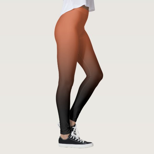 Terracotta Black Ombre Leggings (Rechts)