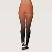 Terracotta Black Ombre Leggings (Achterkant)