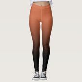 Terracotta Black Ombre Leggings (Voorkant)