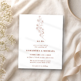 Terracotta bloemboeket Botanic we doen budget Flyer