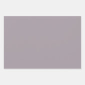 Terracotta bloemen met grijze bladeren op een zwar inpakpapier vel (Voorkant 3)