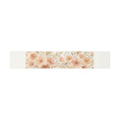 Terracotta Bloom Buikband Uitnodigingen Wikkel (Vlak)