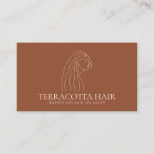 Terracotta Blush Woman Vrouwelijk Kapsalon