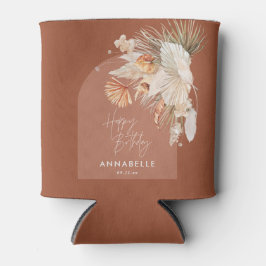 Terracotta bohian botanical Pampas modern Blikjeskoeler