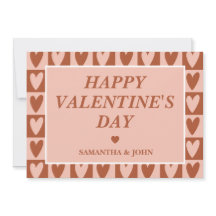 Terracotta Boho Hartjes Valentijnsdag Cadeau