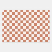 Terracotta Boho Inpakpapier 3 Stuks Neutraal Cadea Vel (Voorkant)