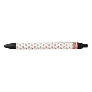 Terracotta Boho Rainbow Dank je cadeau Zwarte Inkt Pen