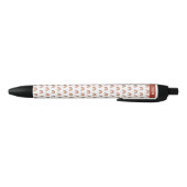 Terracotta Boho Rainbow Dank je cadeau Zwarte Inkt Pen (Bodem)