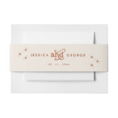 Terracotta Boho Uitnodigingen Wikkel (Voorkant Voorbeeld)