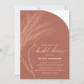 Terracotta Boho-Vrijgezellenfeest Kaart (Voorkant)