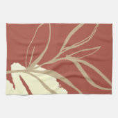 Terracotta Boho Waterverf Theedoek (Horizontaal)
