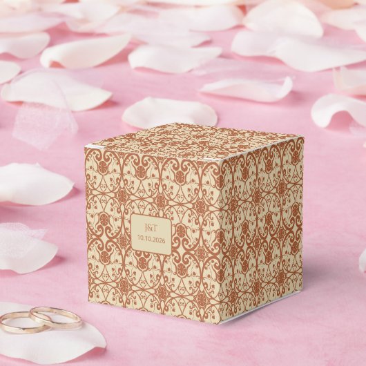 Terracotta Boho Wedding Favoriet Box Bedankdoosjes (Huwelijk)