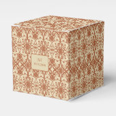 Terracotta Boho Wedding Favoriet Box Bedankdoosjes (Voorkant Zijde)