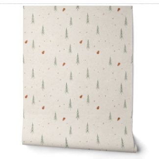 Terracotta Bos Christmas Peel and Stick Behang