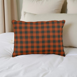 Terracotta Buffalo Plaid Rustieke Patroon Decor Accent Kussen