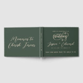 Terracotta Burnt Sinaasappel Elegant Modern Minima Gastenboek (Volledig)