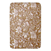 Terracotta Burnt Sinaasappel Modern botanisch Boho Badmat (Voorkant Verticaal)