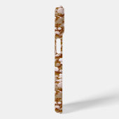 Terracotta Burnt Sinaasappel Modern botanisch Boho Case-Mate iPhone Case (Achterkant / Rechts)