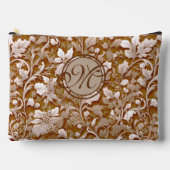 Terracotta Burnt Sinaasappel Modern botanisch Boho Etui (Voorkant)