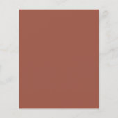 Terracotta business logo qr code instagram flyer (Achterkant)