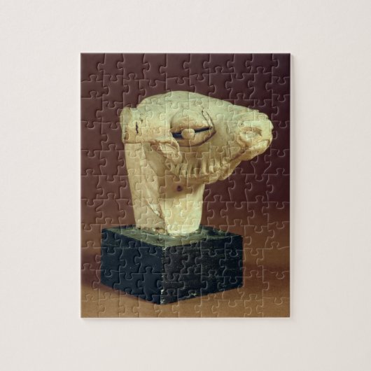 Terracotta camel head, Mohenjodaro, 2300-1750 BC Legpuzzel (Verticaal)