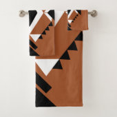 Terracotta-Chic Handtücher Boho Style Handtuchset Bad Handdoek (Insitu)