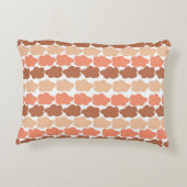 Terracotta Cloud Design voor natuurlijke kwekerij Accent Kussen (Achterkant)