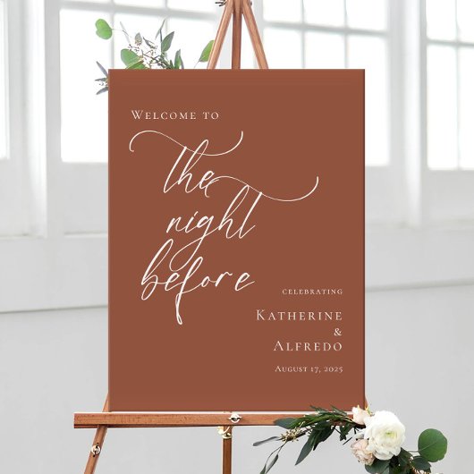 Terracotta De Nacht Voor De Generale Proef Poster