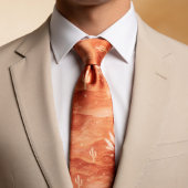 Terracotta Desert Boho Stropdas