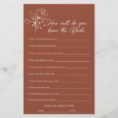 Terracotta die het Vrijgezellenfeest van de Bride  (Voorkant)