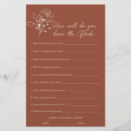 Terracotta die het Vrijgezellenfeest van de Bride (Voorkant)