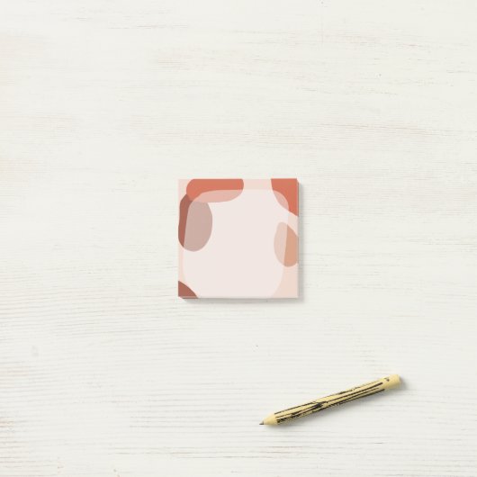 Terracotta Dream Post-it® Notes (Op bureau)