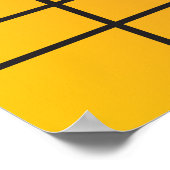 Terracotta Drift nr. 1 — Moderne Geometrische Wand Poster (Hoek)