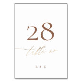 Terracotta Dusty Oranje Elegant Boho Gold Wedding Kaart (Achterkant)