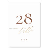 Terracotta Dusty Oranje Elegant Boho Gold Wedding Kaart (Achterkant)