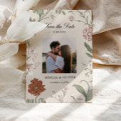  Terracotta Dusty Pink Save the Date