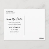 Terracotta Eet Drink en getrouwd zijn, behalve de Briefkaart (Achterkant)