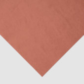 Terracotta effen kleur tissuepapier (Detail)