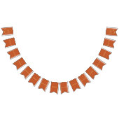 Terracotta en gouden bruiloft Bunting Flags Banner (Alle)