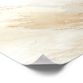 Terracotta en Navy Blue Floral Wedding Welcome Poster (Hoek)