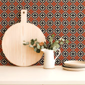 Terracotta en Navy Spaans Tegeltje