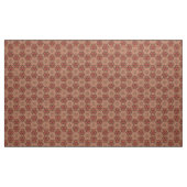 Terracotta en Tan Honeycomb Tile Pattern Stof (Yard (91,4 cm))