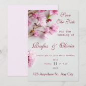 Terracotta en White Flowers Exotic Boho Wedding I Kaart (Voorkant / Achterkant)