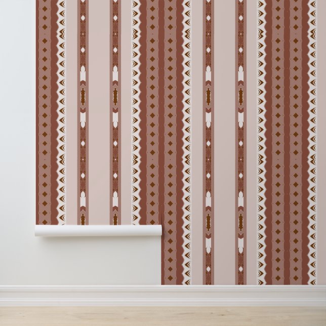 Terracotta Erfgoed Behang (Applicatie)